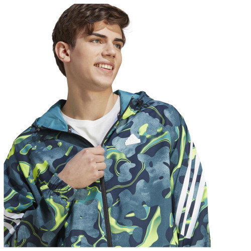 Adidas Ανδρική ζακέτα Future Icons AOP FZ Q3